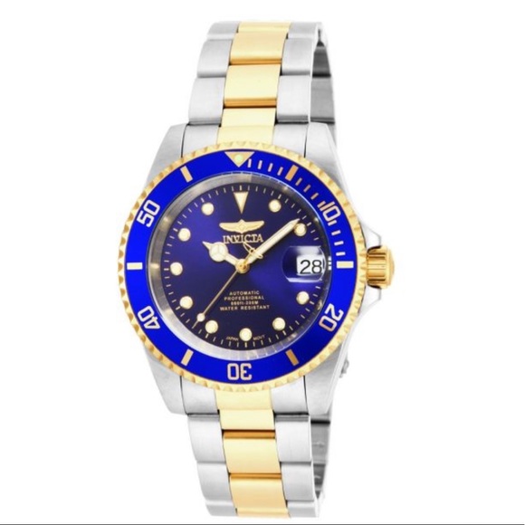 Invicta Pro Diver Automatic Men's Watch - 40mm, Steel, Gold (17045) - Picture 1 of 8